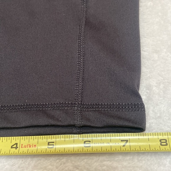 IDEOLOGY NWT Size M High Rise Deep Charcoal Compression Bike Shorts - Picture 7 of 12